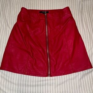 Forever 21 leather skirt